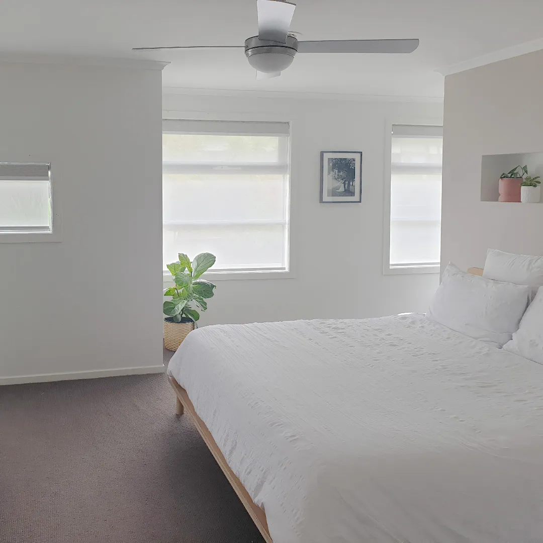 Motorised Double Roller Blinds | Caroline James, VIC (3)
