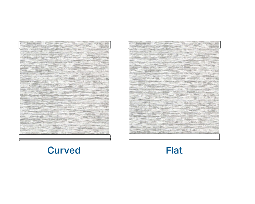 bottom rails roller blinds