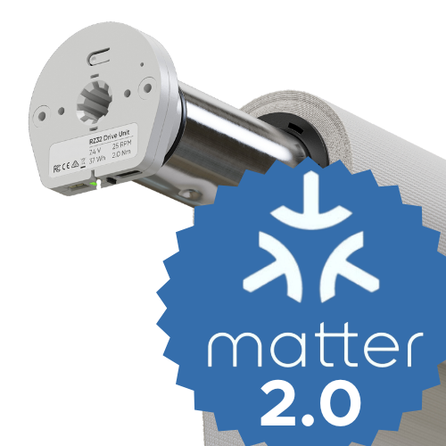 RollerIQ Matter Roller Blind Motor