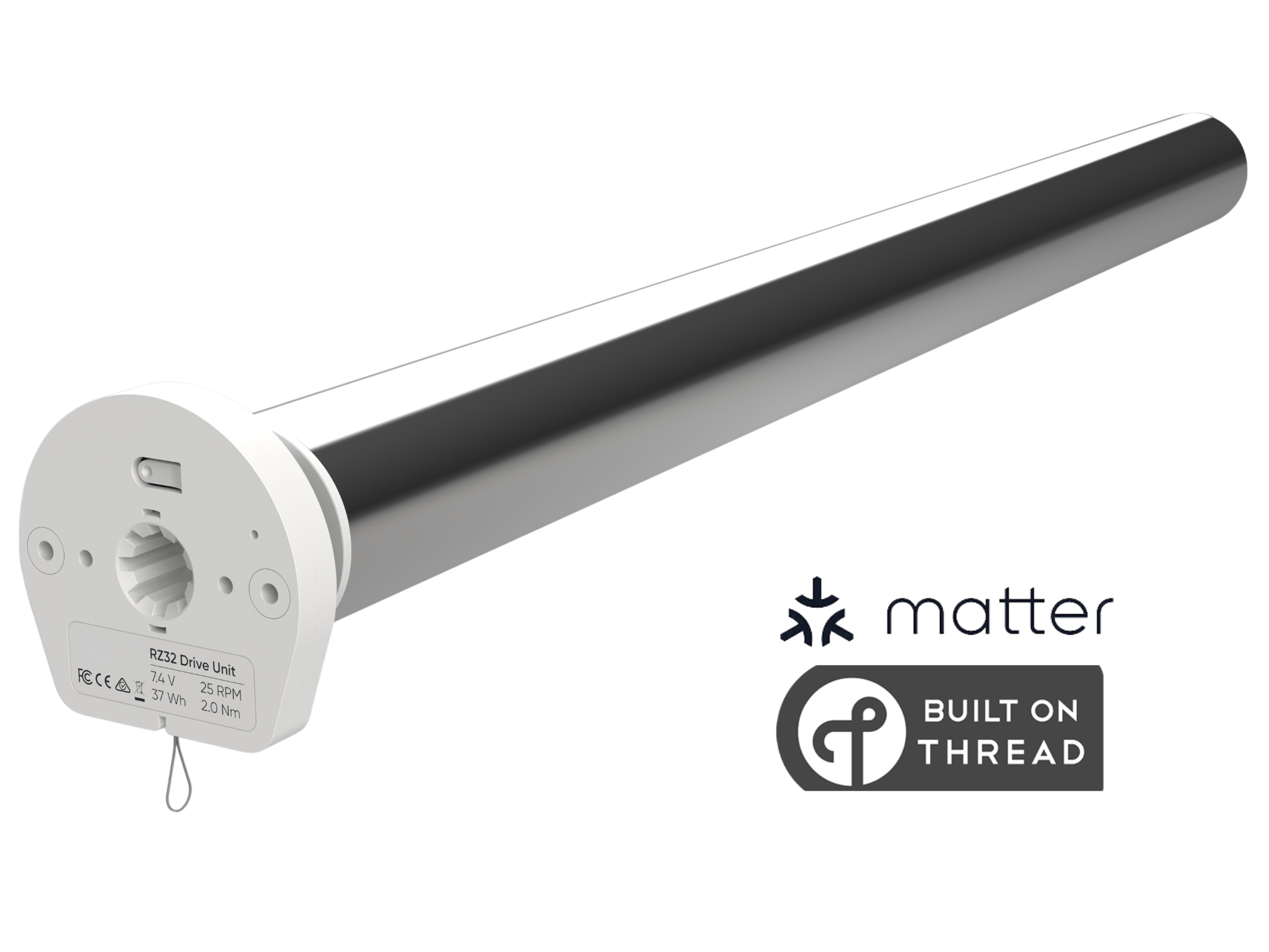 rolleriq matter roller blind motor